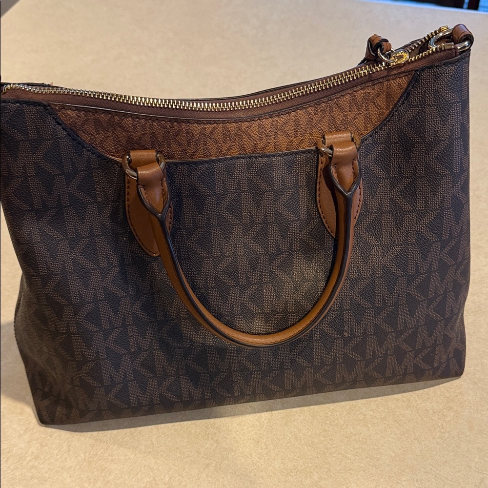 Michael Kors Brown and Tan Satchel - Picture 4 of 7